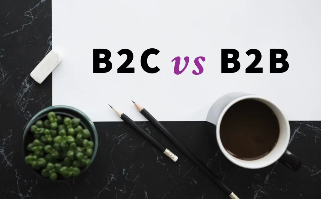 B2C en B2B marketing